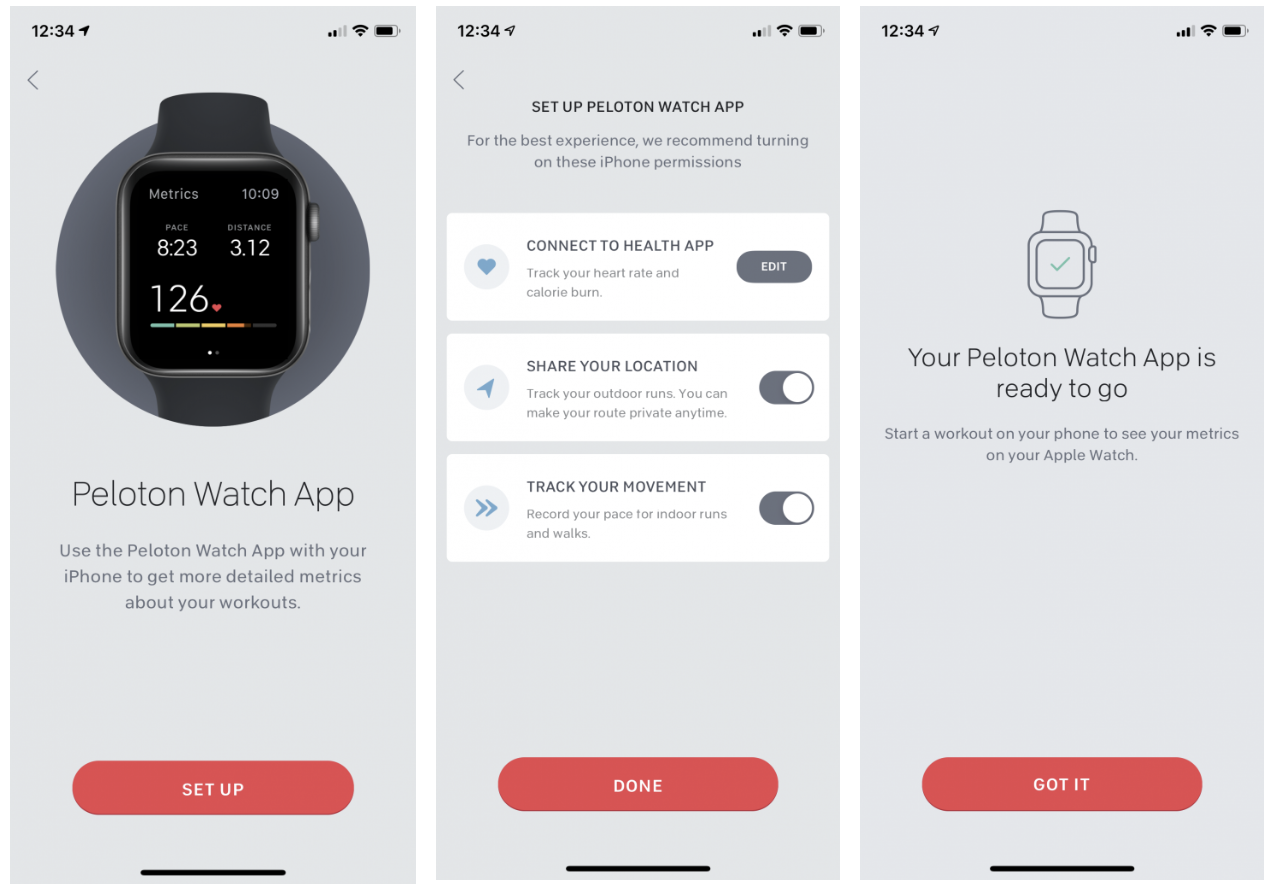 peloton and apple watch